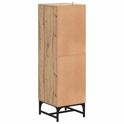 vidaXL Sideboard Artisan-Eiche 35 x 37 x 117 cm
