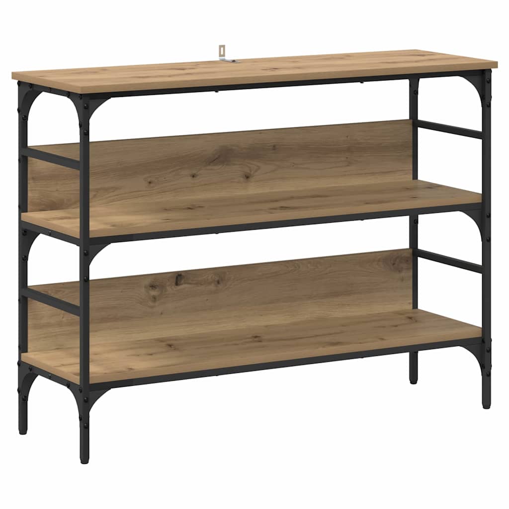 Konsolentisch Artisan-Eiche 100 x 32 x 75 cm Holzwerkstoff