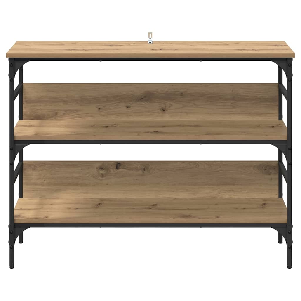 Konsolentisch Artisan-Eiche 100 x 32 x 75 cm Holzwerkstoff