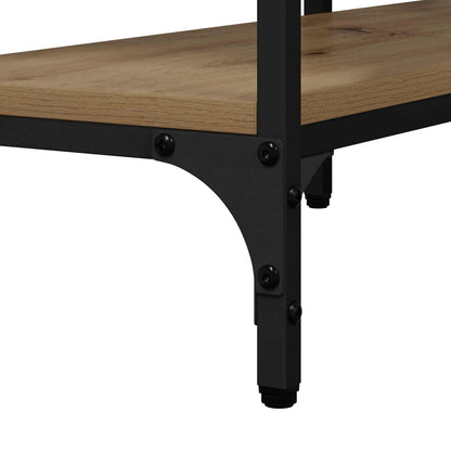 vidaXL Konsolentisch Artisan-Eiche 160 x 29 x 80 cm Holzwerkstoff