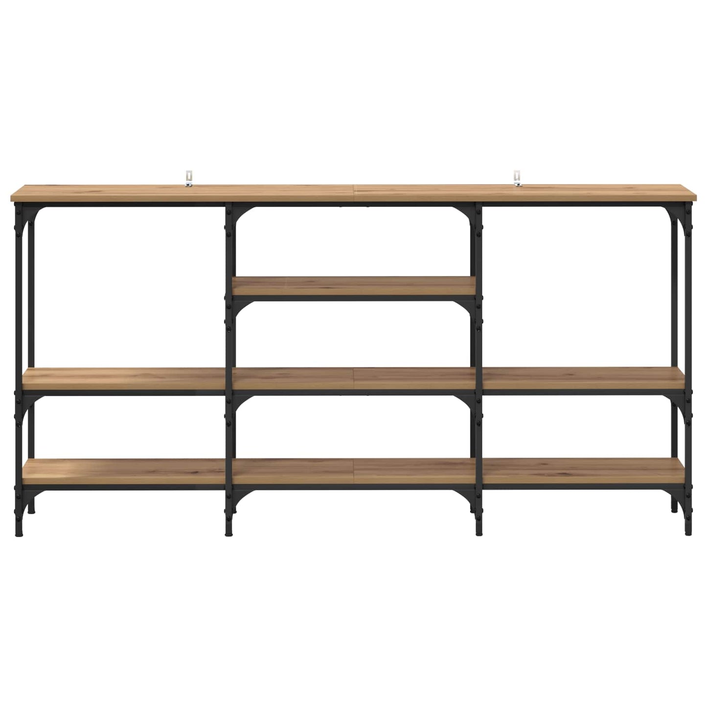 vidaXL Konsolentisch Artisan-Eiche 160 x 29 x 80 cm Holzwerkstoff