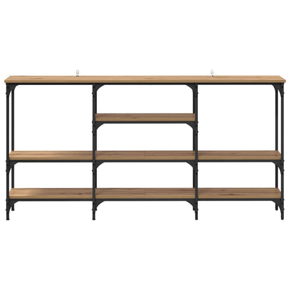 vidaXL Konsolentisch Artisan-Eiche 160 x 29 x 80 cm Holzwerkstoff