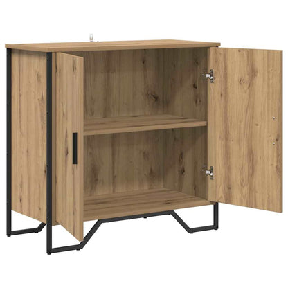 vidaXL Sideboard Artisan-Eiche 78 x 35 x 74.5 cm