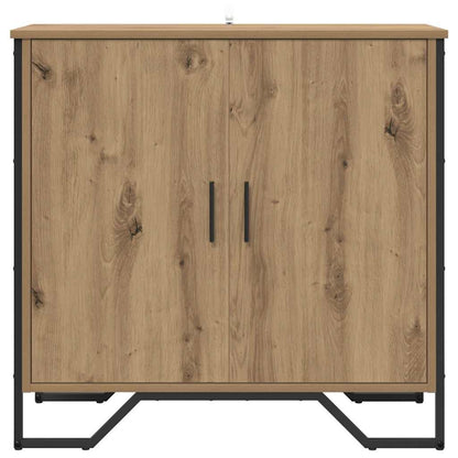 vidaXL Sideboard Artisan-Eiche 78 x 35 x 74.5 cm