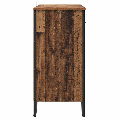 vidaXL Sideboard mit Schubladen Altholz 79,5 x 35,5 x 74,5 cm