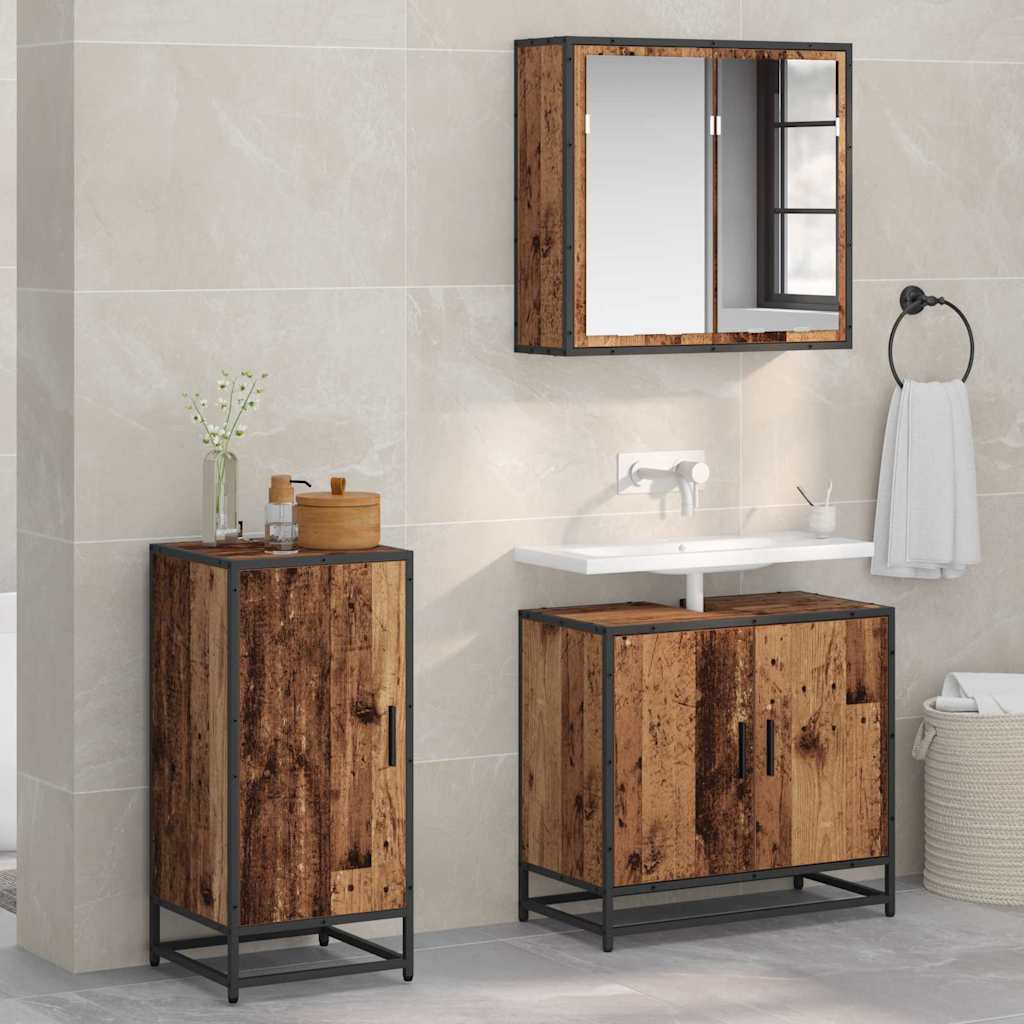 Sideboard Altholz 35,5 x 35 x 76 cm