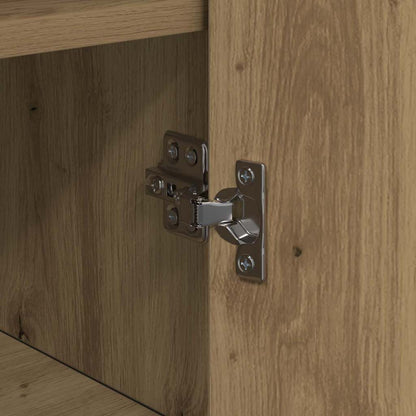 vidaXL Sideboard Artisan-Eiche 35,5 x 35 x 76 cm