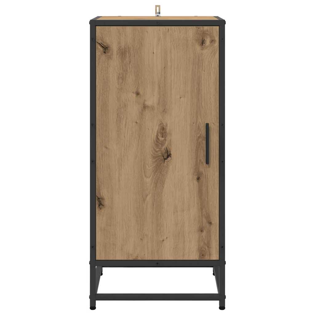 vidaXL Sideboard Artisan-Eiche 35,5 x 35 x 76 cm