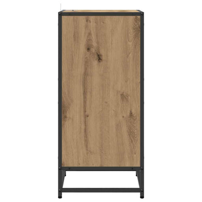 vidaXL Sideboard Artisan-Eiche 35,5 x 35 x 76 cm
