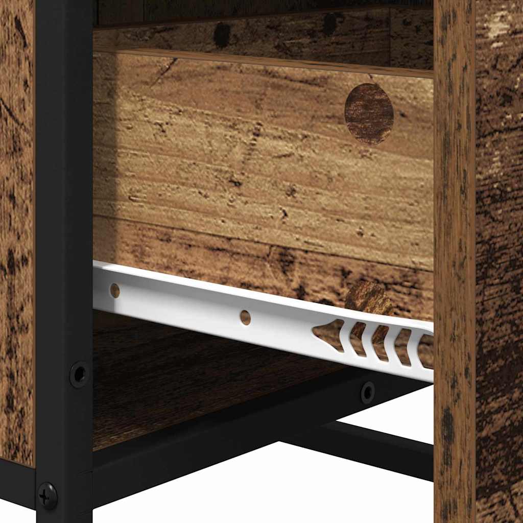 vidaXL Sideboard Altholz 35,5 x 35 x 76 cm