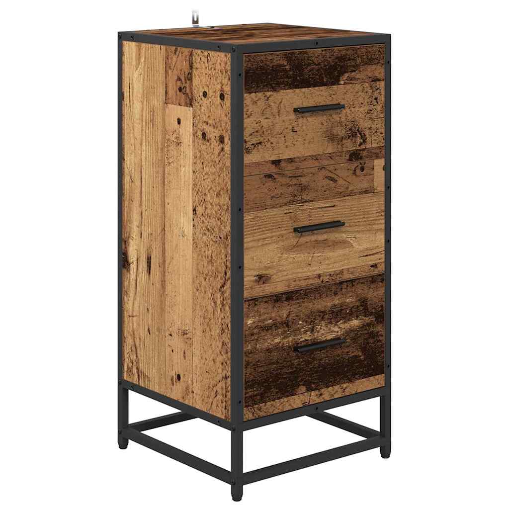 vidaXL Sideboard Altholz 35,5 x 35 x 76 cm