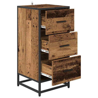 vidaXL Sideboard Altholz 35,5 x 35 x 76 cm