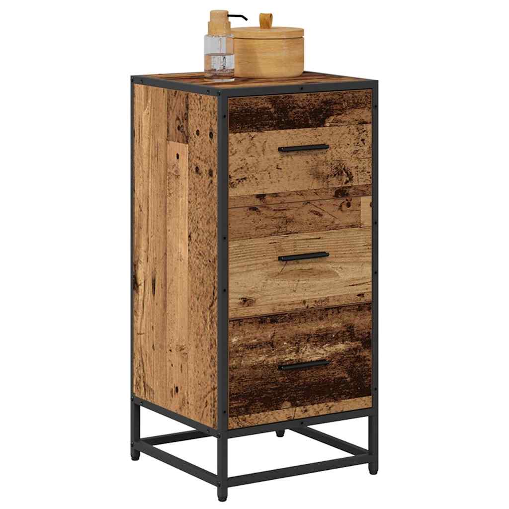 vidaXL Sideboard Altholz 35,5 x 35 x 76 cm