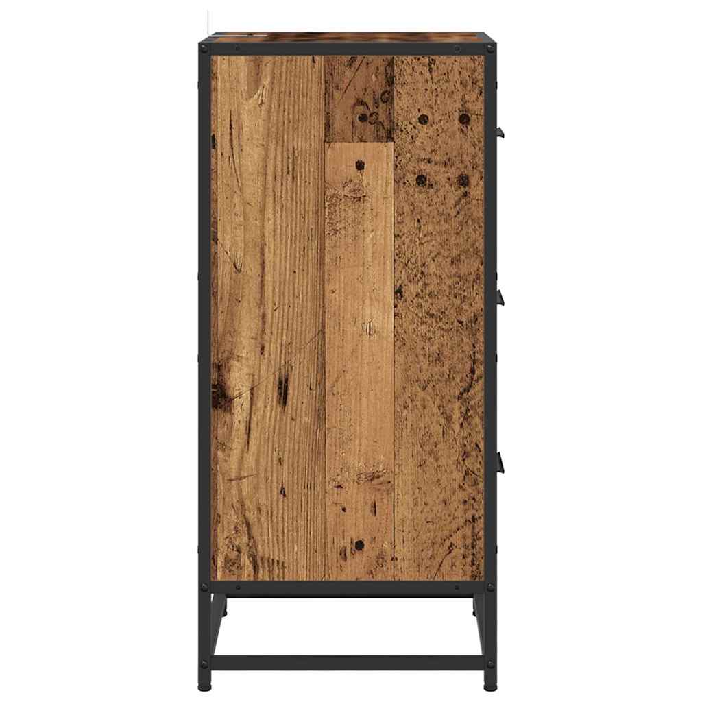 vidaXL Sideboard Altholz 35,5 x 35 x 76 cm