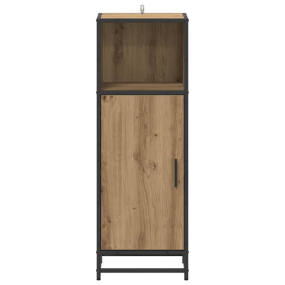 vidaXL Badezimmermöbel-Set mit Regal Artisan-Eiche 35 x 37,5 x 100 cm