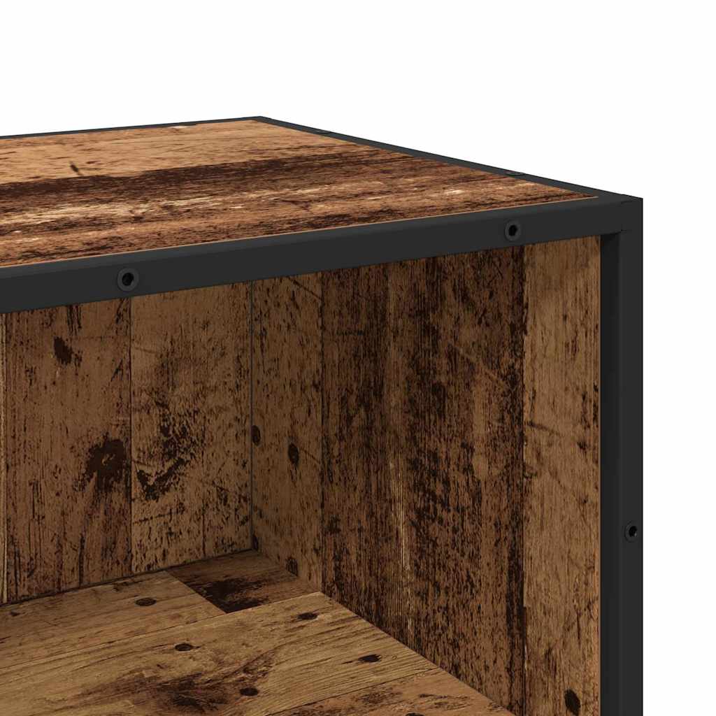 vidaXL Badezimmermöbel-Set Altholz 35 x 37,5 x 100 cm Holzwerkstoff