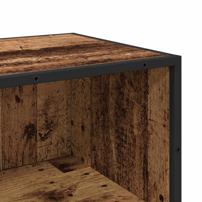 vidaXL Badezimmermöbel-Set Altholz 35 x 37,5 x 100 cm Holzwerkstoff