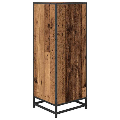 vidaXL Badezimmermöbel-Set Altholz 35 x 37,5 x 100 cm Holzwerkstoff