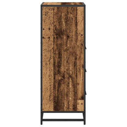 vidaXL Badezimmermöbel-Set Altholz 35 x 37,5 x 100 cm Holzwerkstoff