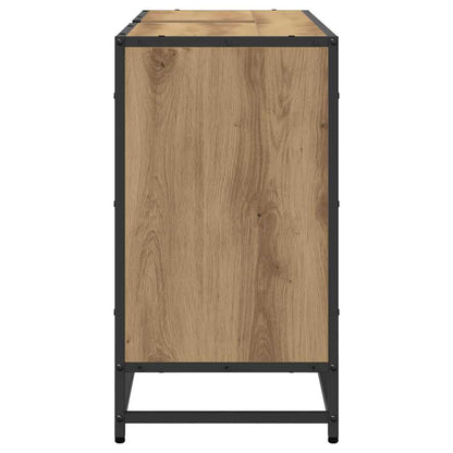 vidaXL Badezimmerschrank Artisan-Eiche 90 x 33 x 60 cm Holzwerkstoff