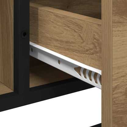 vidaXL Badezimmerschrank Artisan-Eiche 65 x 33 x 60 cm Holzwerkstoff