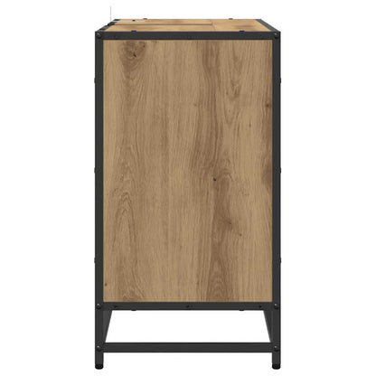 vidaXL Badezimmerschrank Artisan-Eiche 65 x 33 x 60 cm Holzwerkstoff