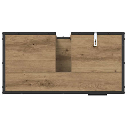 vidaXL Badezimmerschrank Artisan-Eiche 65 x 33 x 60 cm Holzwerkstoff