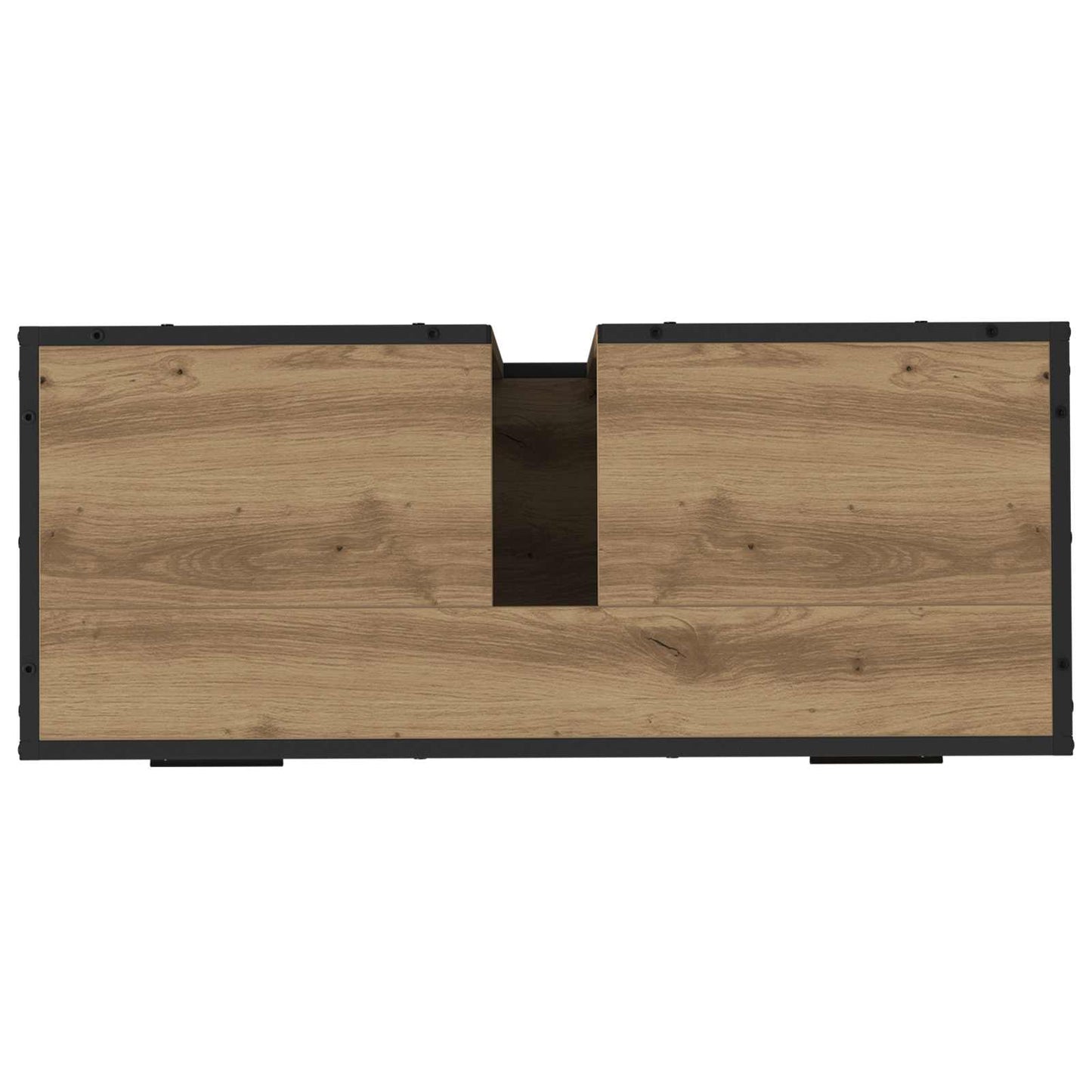 vidaXL Badezimmer Waschbecken Schrank Artisan-Eiche 80 x 33 x 60 cm