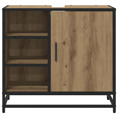 vidaXL Badezimmerschrank Artisan-Eiche 65 x 33 x 60 cm Holzwerkstoff