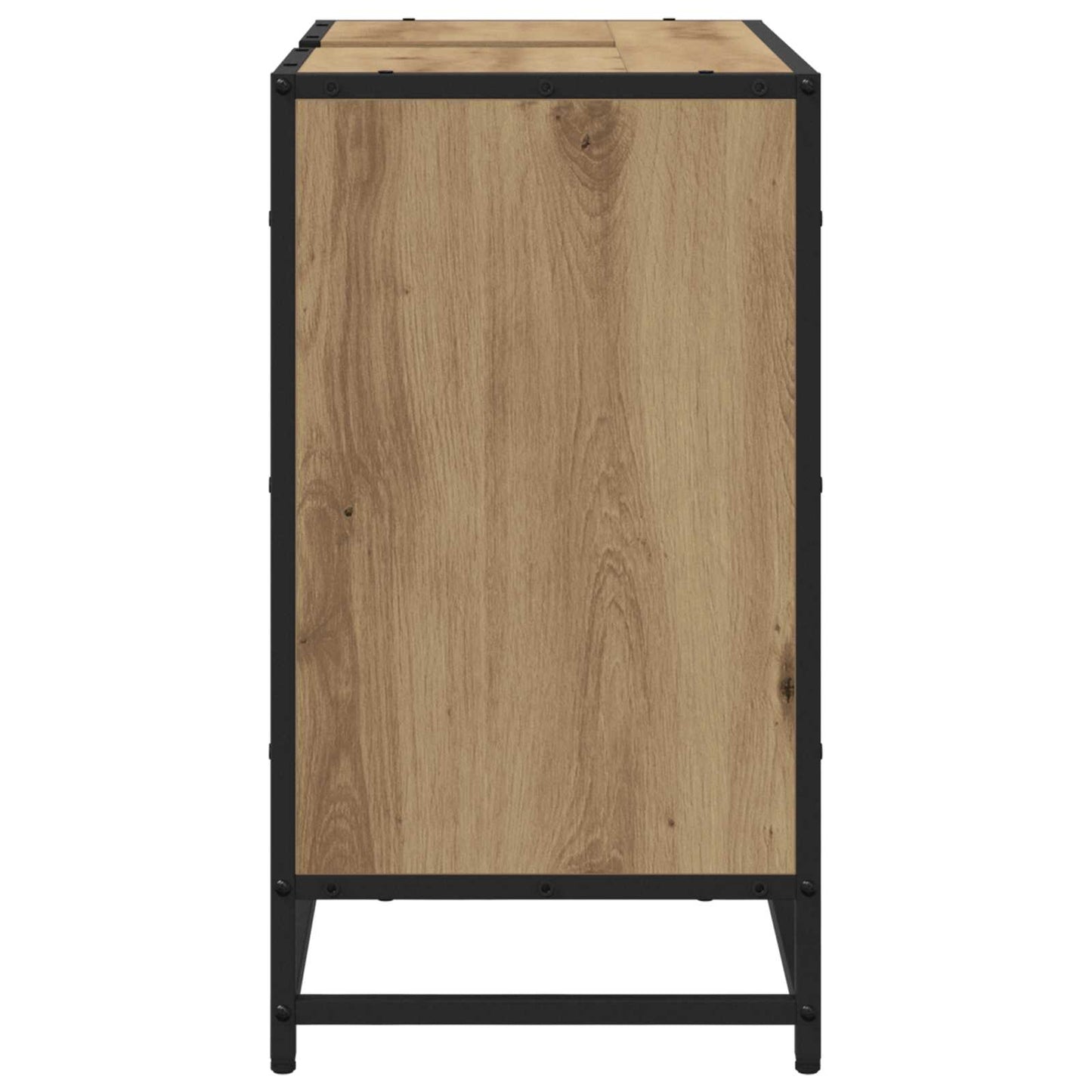 vidaXL Badezimmerschrank Artisan-Eiche 65 x 33 x 60 cm Holzwerkstoff