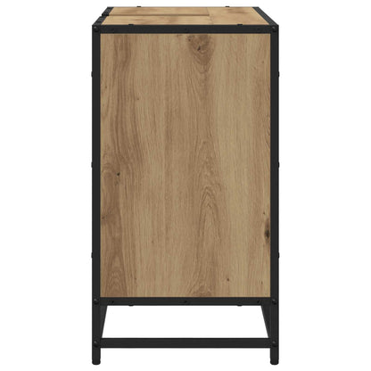 vidaXL Badezimmerschrank Artisan-Eiche 65 x 33 x 60 cm Holzwerkstoff