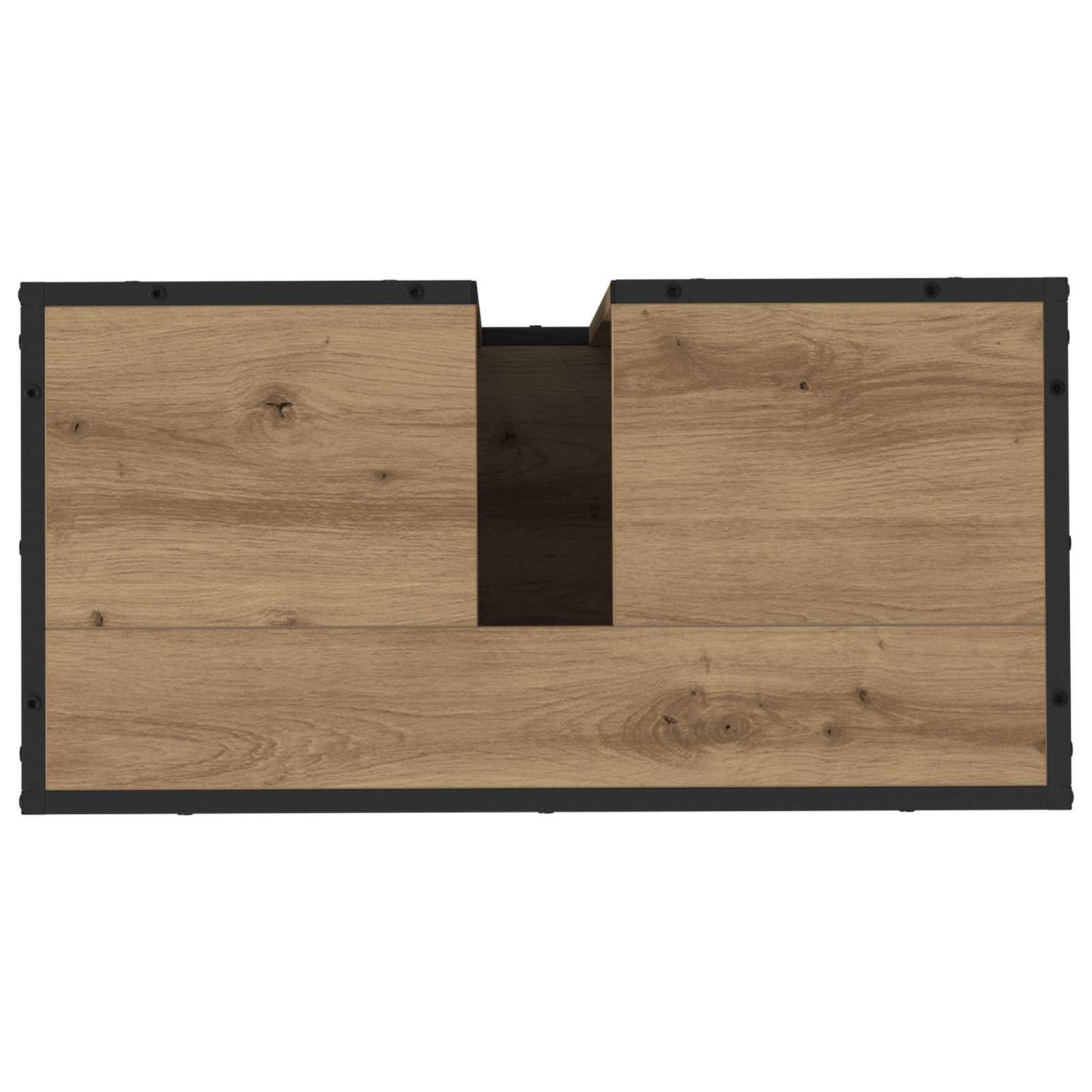 vidaXL Badezimmerschrank Artisan-Eiche 65 x 33 x 60 cm Holzwerkstoff