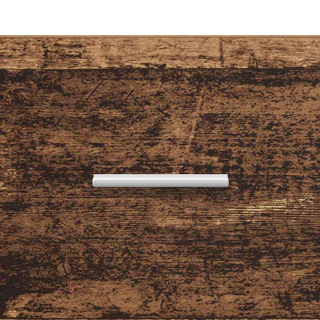 vidaXL Waschbeckenunterschrank mit Speicher Altholz Holzwerkstoff