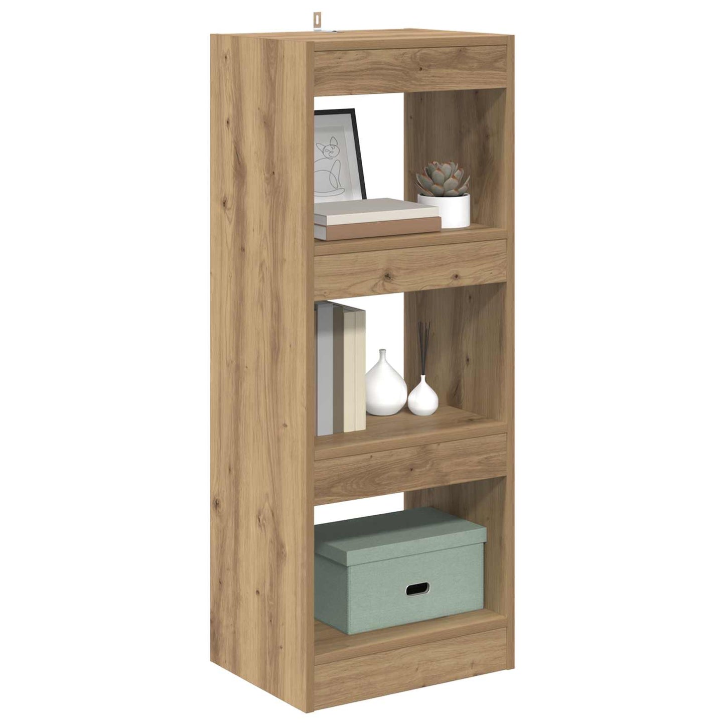 vidaXL Bücherregal Braun 40 x 30 x 103 cm Holzwerkstoff