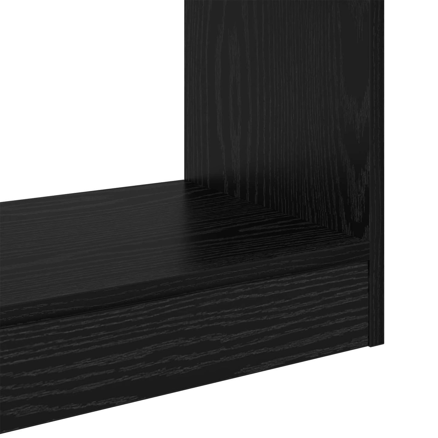 vidaXL Bücherregal Schwarz 40 x 30 x 103 cm Holzwerkstoff