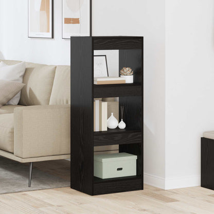 vidaXL Bücherregal Schwarz 40 x 30 x 103 cm Holzwerkstoff