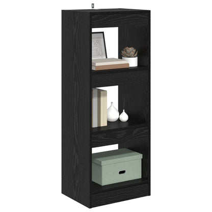 vidaXL Bücherregal Schwarz 40 x 30 x 103 cm Holzwerkstoff