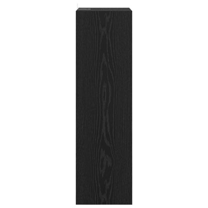 vidaXL Bücherregal Schwarz 40 x 30 x 103 cm Holzwerkstoff