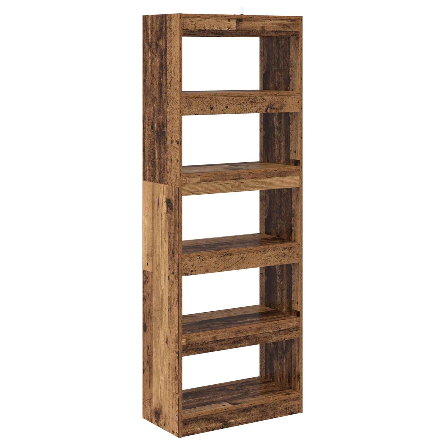 vidaXL Bücherregal Altholz 60 x 30 x 166 cm Holzwerkstoff