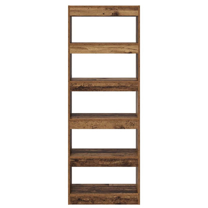 Bücherregal Altholz 60 x 30 x 166 cm Holzwerkstoff