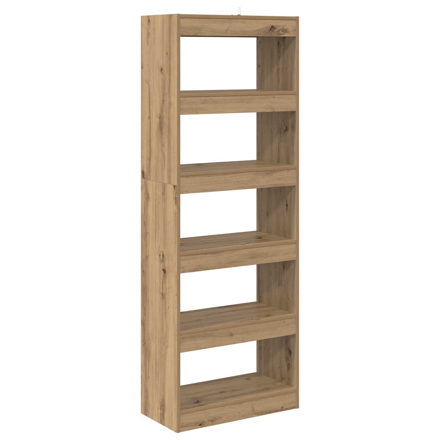 vidaXL Bücherregal Artisan-Eiche 60 x 30 x 166 cm Holzwerkstoff