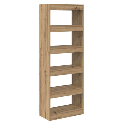 vidaXL Bücherregal Artisan-Eiche 60 x 30 x 166 cm Holzwerkstoff