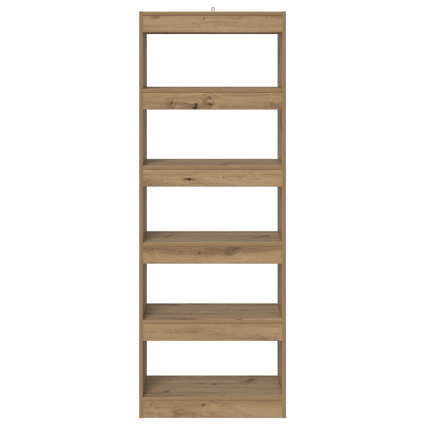 vidaXL Bücherregal Artisan-Eiche 60 x 30 x 166 cm Holzwerkstoff