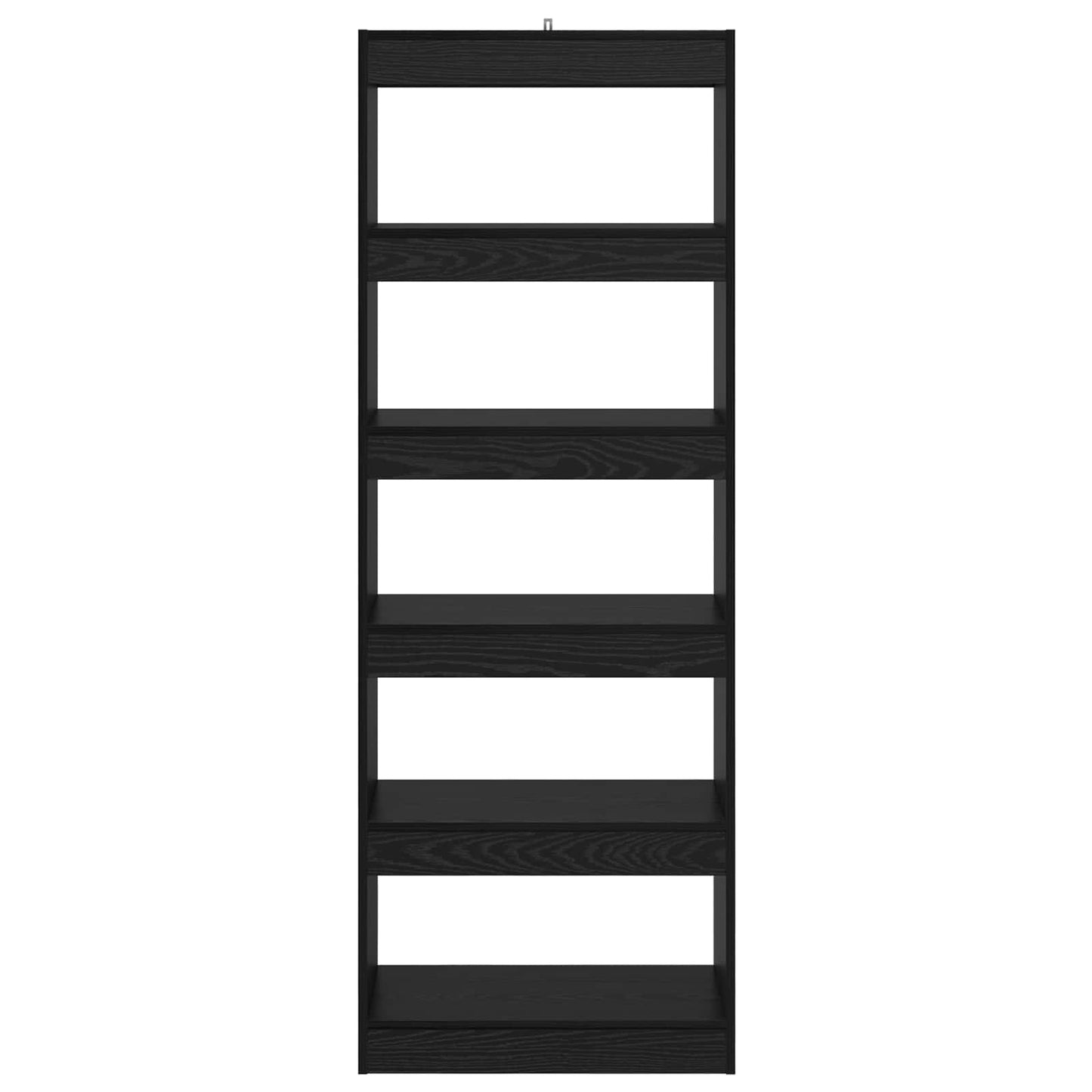 vidaXL Bücherregal Schwarz Eichen-Optik 60 x 30 x 166 cm Holzwerkstoff