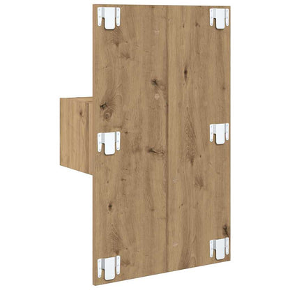 Nachttisch 2 pcs Artisan-Eiche 50 x 32,5 x 80cm Holzwerkstoff