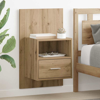 vidaXL Nachttisch 2 pcs Artisan-Eiche 50 x 32.5 x 80cm Holzwerkstoff