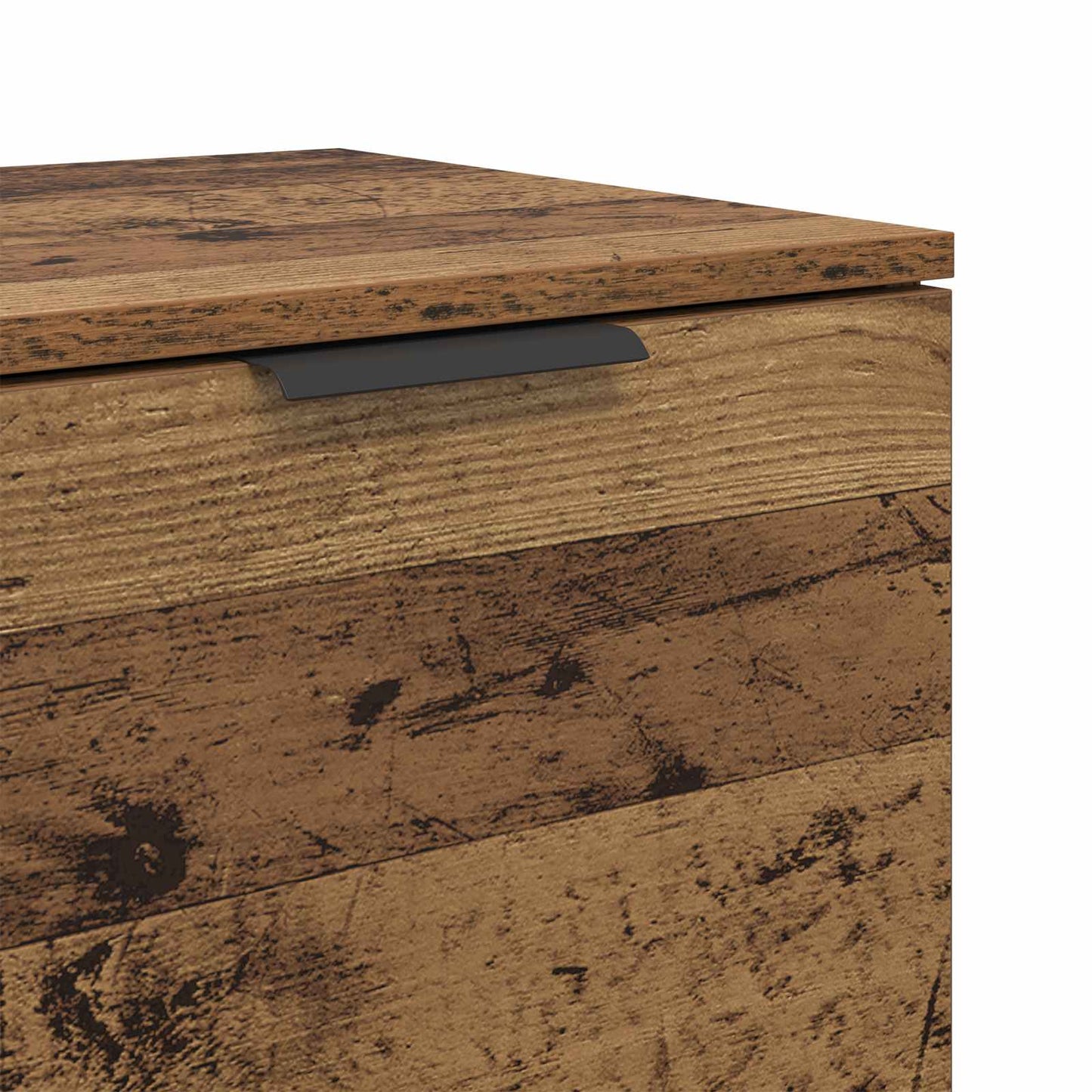 vidaXL Bettschrank 2 pcs Altholz 40 x 39 x 40 cm Holzwerkstoff