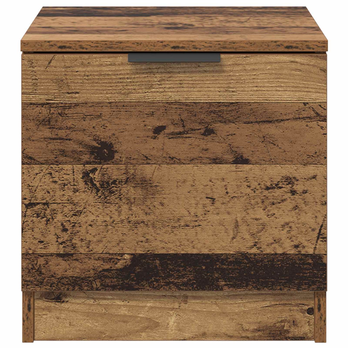vidaXL Bettschrank 2 pcs Altholz 40 x 39 x 40 cm Holzwerkstoff