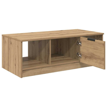 Couchtisch Artisan-Eiche 102 x 50 x 36cm Holzwerkstoff