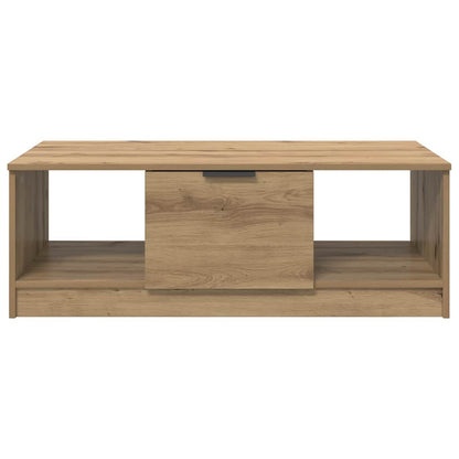 Couchtisch Artisan-Eiche 102 x 50 x 36cm Holzwerkstoff